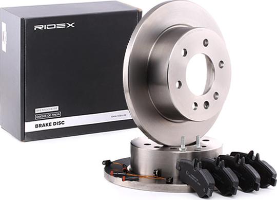 RIDEX 3405B0310 - Brake Set, disc brakes car-mod.net