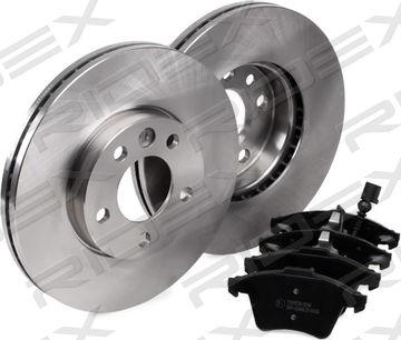 RIDEX 3405B0386 - Brake Set, disc brakes car-mod.net