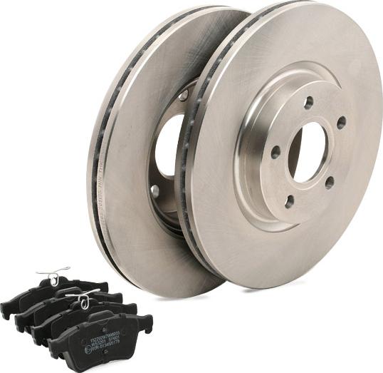 RIDEX 3405B1168 - Brake Set, disc brakes car-mod.net