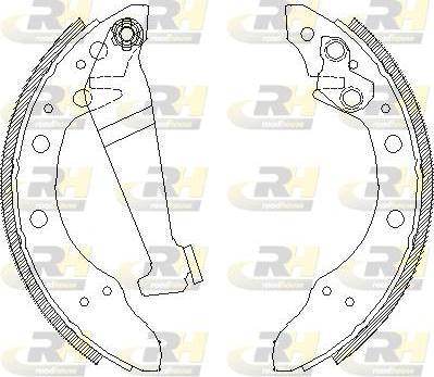 Roadhouse 4046.00 - Brake Shoe, Drum brakes car-mod.net