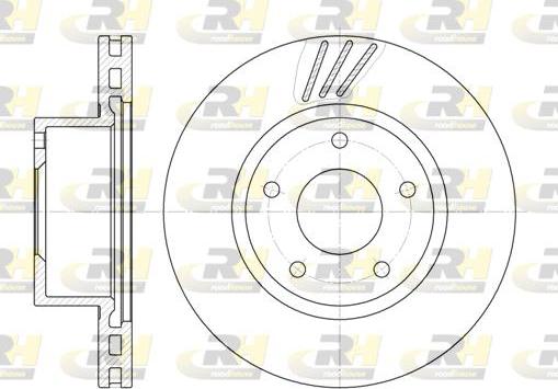 Roadhouse 61674.10 - Brake Disc car-mod.net