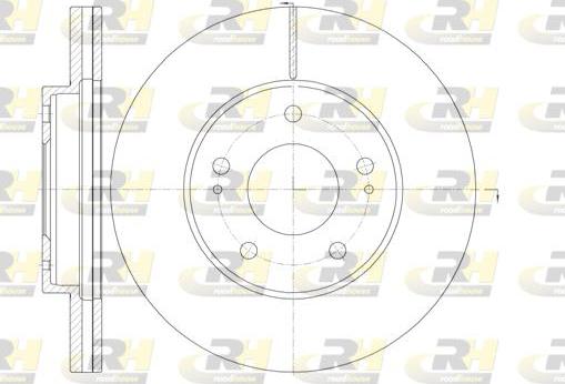 Roadhouse 61130.10 - Brake Disc car-mod.net