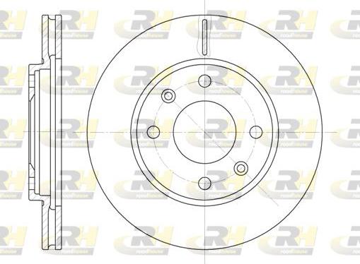 Roadhouse 6131.10 - Brake Disc car-mod.net
