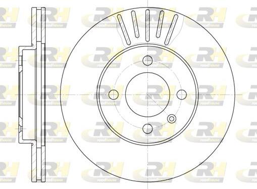 Roadhouse 6175.10 - Brake Disc car-mod.net