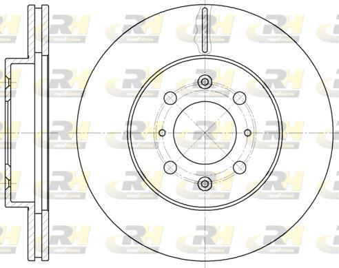 Roadhouse 6224.10 - Brake Disc car-mod.net