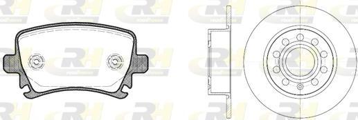 Roadhouse 81031.00 - Brake Set, disc brakes car-mod.net