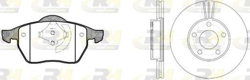 Roadhouse 8390.03 - Brake Set, disc brakes car-mod.net