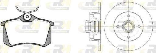 Roadhouse 8263.02 - Brake Set, disc brakes car-mod.net