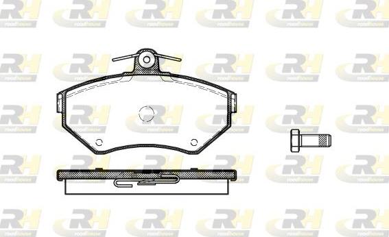 Roadhouse 2631.00 - Brake Pad Set, disc brake car-mod.net