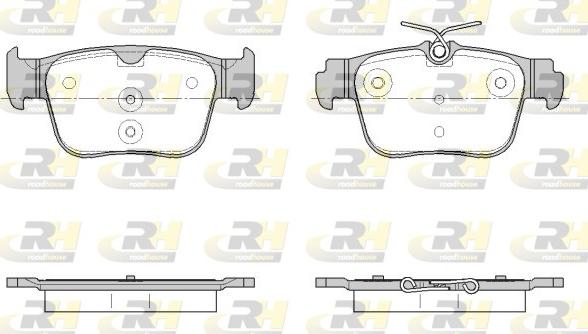 Roadhouse 21945.00 - Brake Pad Set, disc brake car-mod.net