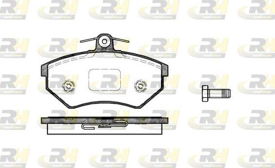 Roadhouse 2134.50 - Brake Pad Set, disc brake car-mod.net