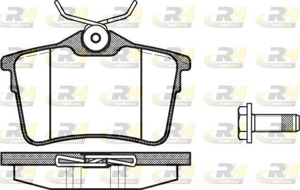 Roadhouse 21382.00 - Brake Pad Set, disc brake car-mod.net
