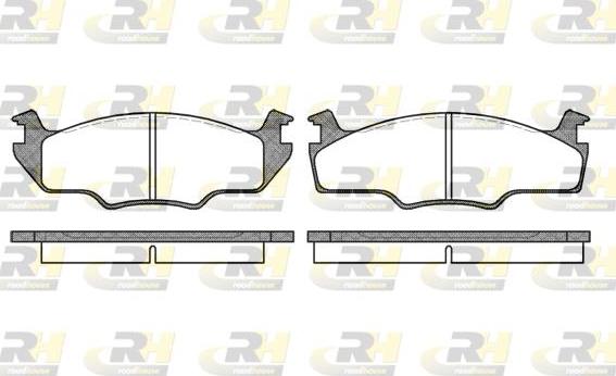 Roadhouse 2121.00 - Brake Pad Set, disc brake car-mod.net