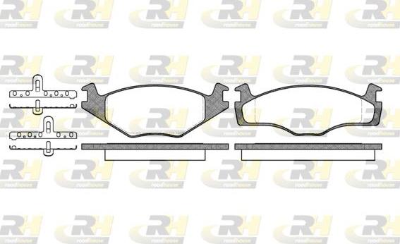 Roadhouse 2171.00 - Brake Pad Set, disc brake car-mod.net