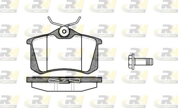 Roadhouse 2263.05 - Brake Pad Set, disc brake car-mod.net