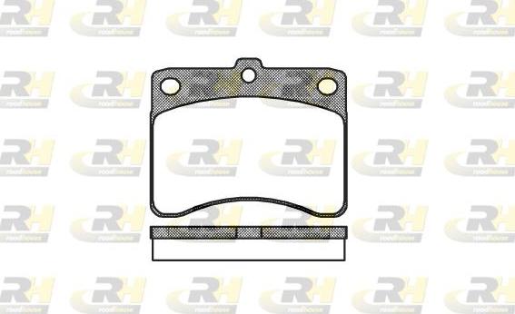Roadhouse 2232.00 - Brake Pad Set, disc brake car-mod.net