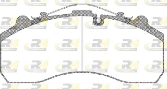 Roadhouse JSX 2637.00 - Brake Pad Set, disc brake car-mod.net