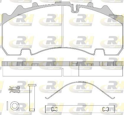 Roadhouse JSX 21554.80 - Brake Pad Set, disc brake car-mod.net