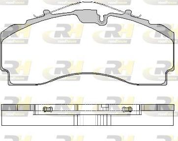 Roadhouse JSX 21704.00 - Brake Pad Set, disc brake car-mod.net