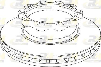 Roadhouse NSX1047.20 - Brake Disc car-mod.net
