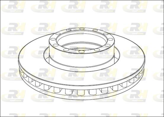 Roadhouse NSX1015.20 - Brake Disc car-mod.net