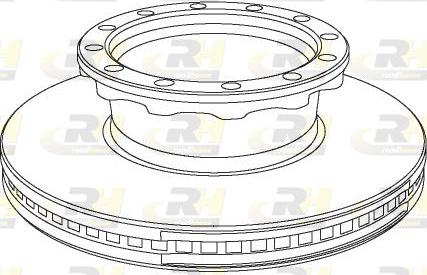 Roadhouse NSX1029.20 - Brake Disc car-mod.net