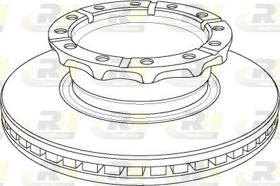 Roadhouse NSX1158.20 - Brake Disc car-mod.net
