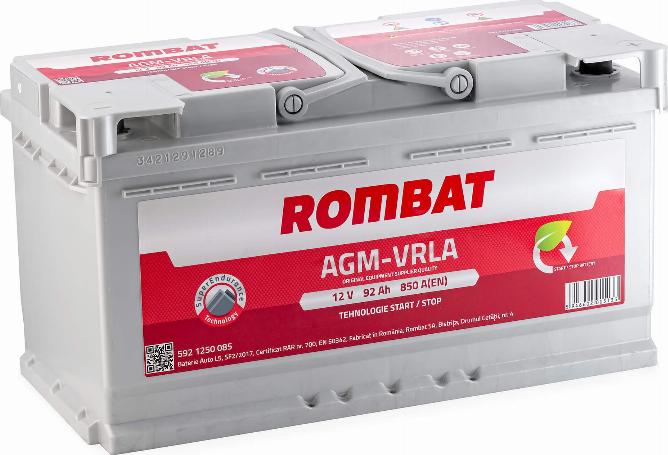 ROMBAT 592 1250 085 - Starter Battery car-mod.net