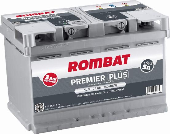 ROMBAT 575 2K30 075 - Starter Battery car-mod.net