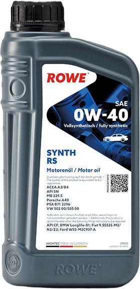 ROWE 20020 - Engine Oil car-mod.net