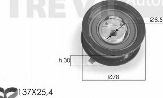 RPK RPK3086D - Timing Belt Set car-mod.net