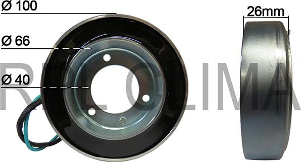 RPL QUALITY APBOSZ0002 - Coil, magnetic-clutch compressor car-mod.net