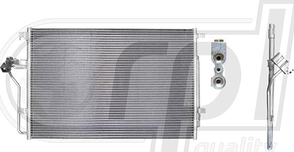 RPL QUALITY APCDMB5062 - Condenser, air conditioning car-mod.net
