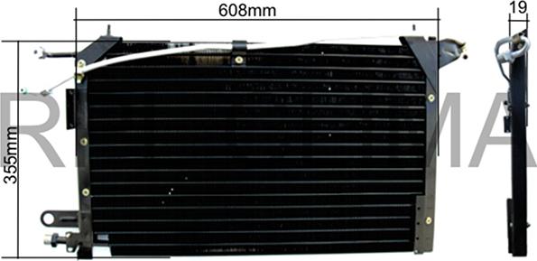 RPLQuality APCDVW0001 - Condenser, air conditioning car-mod.net