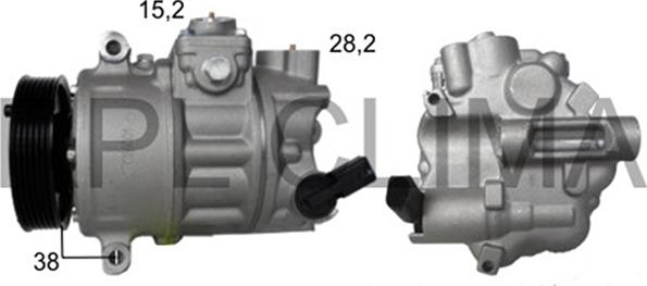 RPLQuality APCOAU5028 - Compressor, air conditioning car-mod.net