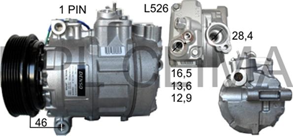RPLQuality APCOAU0012 - Compressor, air conditioning car-mod.net