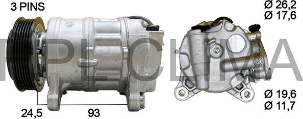 RPLQuality APCOBW0078 - Compressor, air conditioning car-mod.net