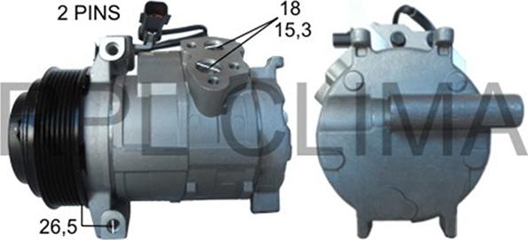 RPLQuality APCOCH5037 - Compressor, air conditioning car-mod.net