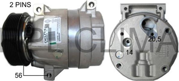 RPLQuality APCORE0076 - Compressor, air conditioning car-mod.net