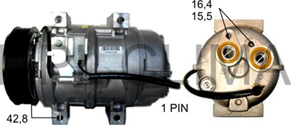 RPLQuality APCOVO0025 - Compressor, air conditioning car-mod.net