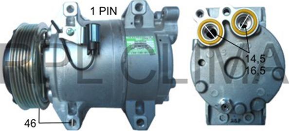 RPLQuality APCOVO0026 - Compressor, air conditioning car-mod.net