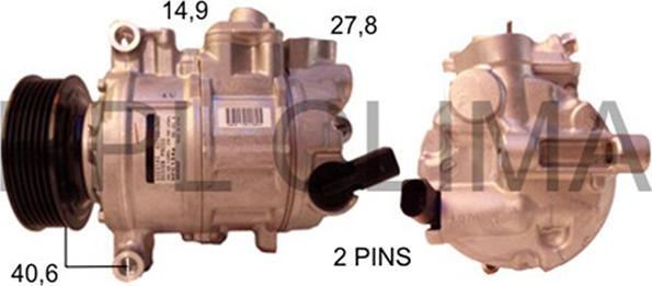 RPLQuality APCOVW0034 - Compressor, air conditioning car-mod.net