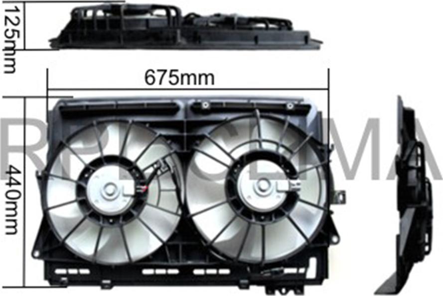 RPL QUALITY APELTO0017 - Fan, radiator car-mod.net