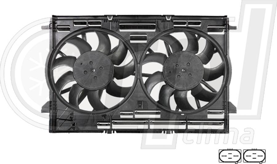 RPLQuality APELVW5084 - Fan, radiator car-mod.net