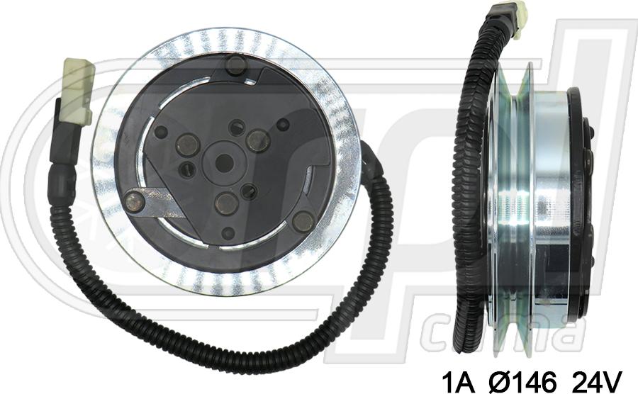 RPL QUALITY APEMDF0001 - Coil, magnetic-clutch compressor car-mod.net