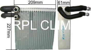 RPLQuality APEVNI5010 - Evaporator, air conditioning car-mod.net