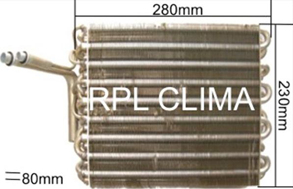 RPLQuality APEVVW0006 - Evaporator, air conditioning car-mod.net