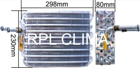 RPLQuality APEVVW0001 - Evaporator, air conditioning car-mod.net