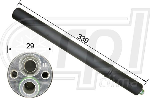 RPLQuality APFLAU0018 - Dryer, air conditioning car-mod.net
