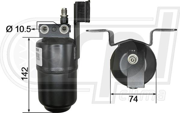 RPLQuality APFLFD0005 - Dryer, air conditioning car-mod.net